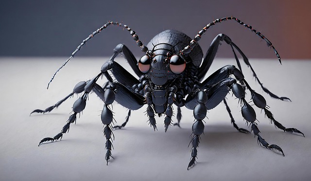 Free ai generated spider insect illustration