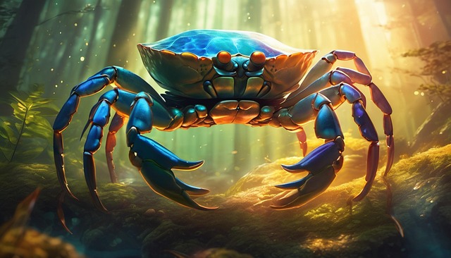 Free ai generated crab claws illustration