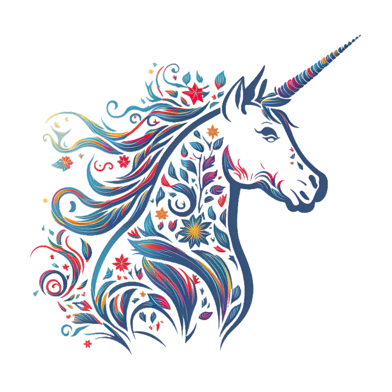 Download Unicorn, Fantasy, Nature. Royalty-Free Stock Illustration