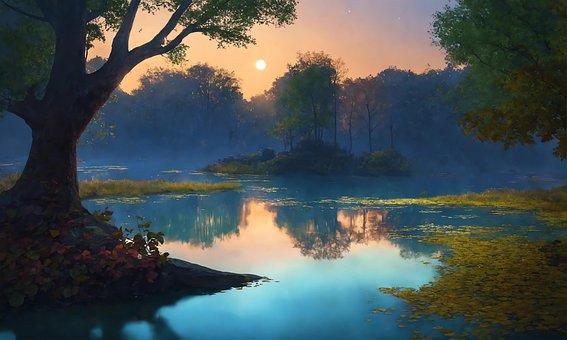 Free Lake Nature photo and picture
