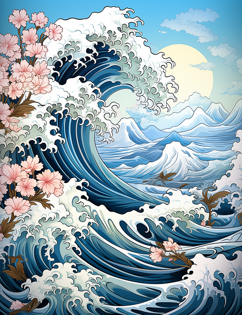 Download free HD stock image of Ai Generated Flowers Free ai generated flowers sakura illustration
