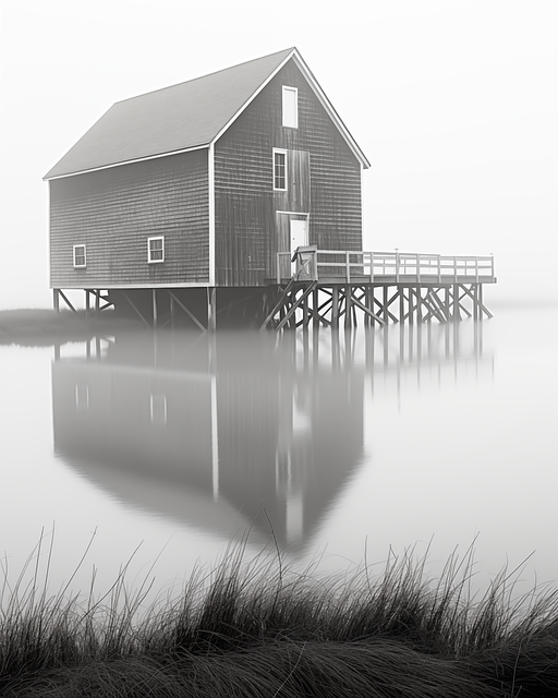Free house landscape nature illustration