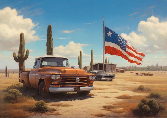 Ai Generado, Camioneta Chevy Antigua