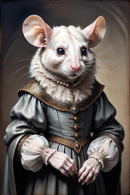 Free ai generated mouse rodent illustration