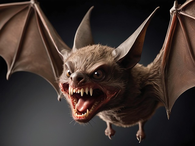 Download free HD stock image of Ai Generated Bat Free ai generated bat vampire illustration