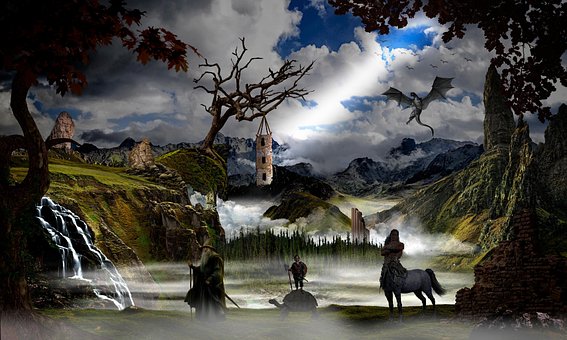 Free Fantasy Landscape photo and picture