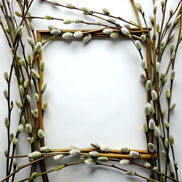 Free ai generated frame border illustration