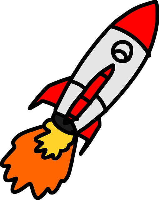 Free Doodle Spaceship vector and picture