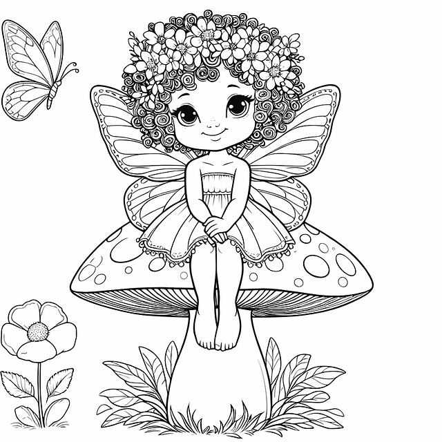 Free ai generated fairy creature illustration