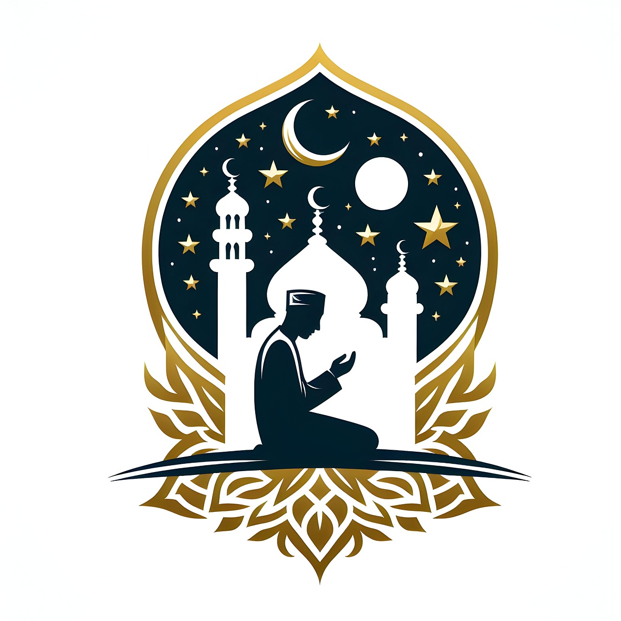 Download free HD stock image of Ai Generated Mubarak Free ai generated mubarak eid illustration