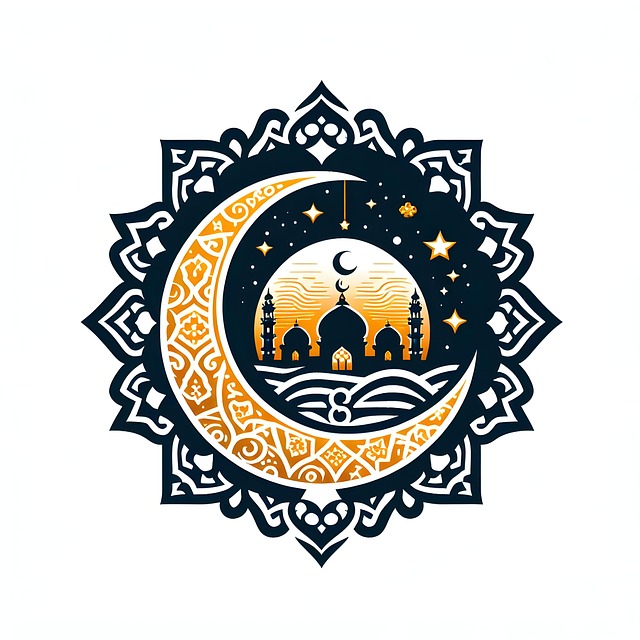 Free ai generated mubarak eid illustration