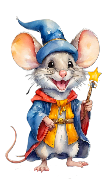 Free ai generated nature mouse illustration