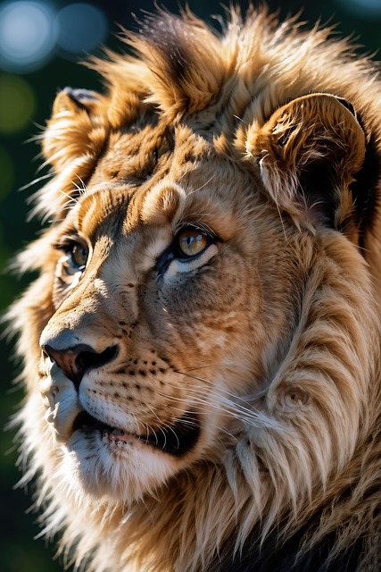 Download free HD stock image of Ai Generated Lion Free ai generated lion animal illustration