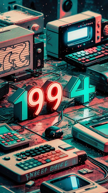 Free ai generated computer 1994 illustration