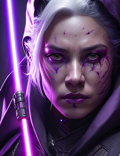 Free ai generated woman warrior illustration