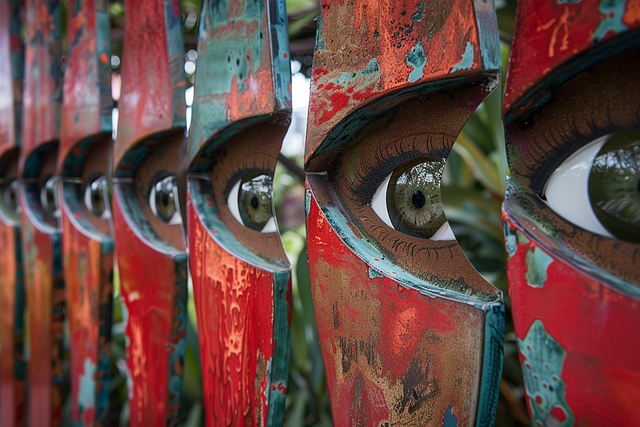 Free ai generated eyes reflection illustration