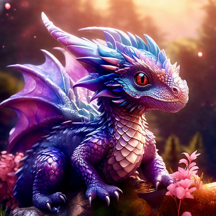 Download Ai Generated, Dragon, Nature. Royalty-Free Stock Illustration ...