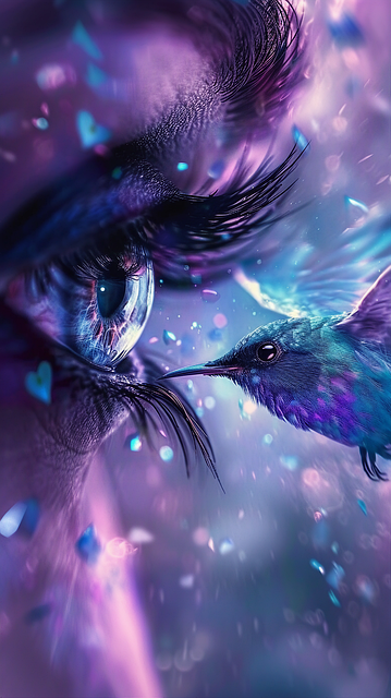 Free Ai Generated Bird illustration and picture