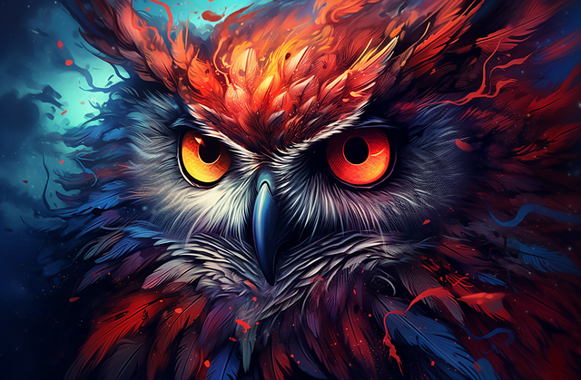 Free Bird Owl illustration and picture