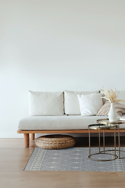 Free living room interior design furniture illustration