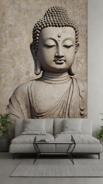 Free Ai Generated Buddha illustration and picture
