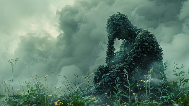 Free ai generated sorrow hope illustration