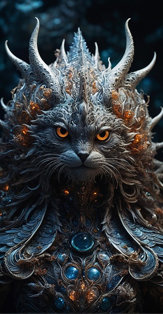 Free fantasy nature creature illustration