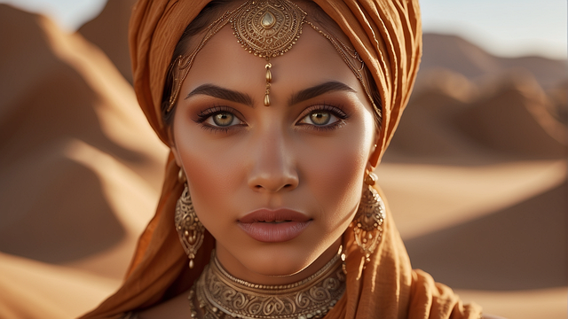 Ai Generado, Mujer, Arábica, Islam