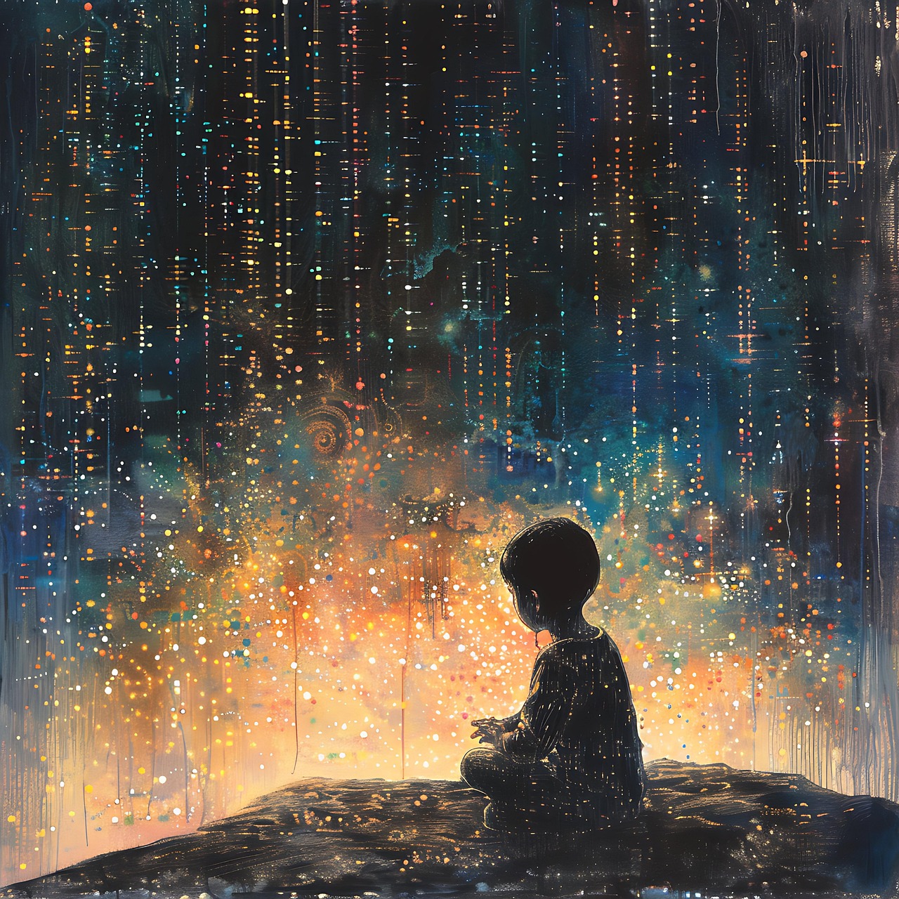 Download free HD stock image of Ai Generated Child Free ai generated child boy illustration