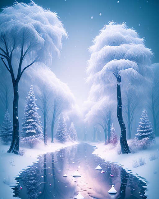 Free winter snow xmas illustration