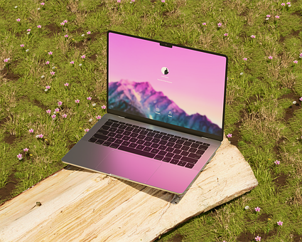Macbook, Computador Portátil, Maquete