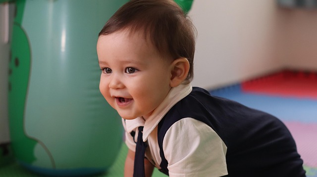 Baby, smile, happy and children — photo by alevh_77
