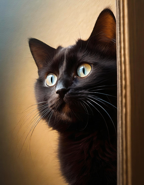 Free ai generated cat animal illustration