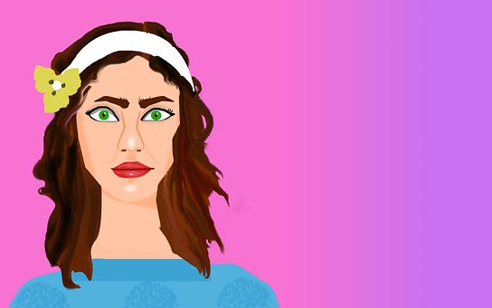 Meisje, Vrouw, Portret, Gezicht, Mode