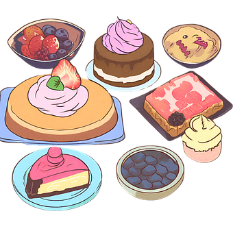 Free Cake Dessert illustration and picture