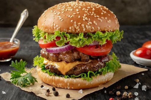 Free Hamburger Burger photo and picture