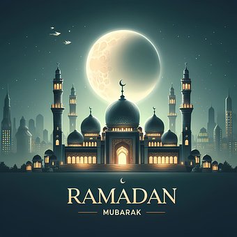 Ai Genereret, Ramadan, Islamisk, Muslim