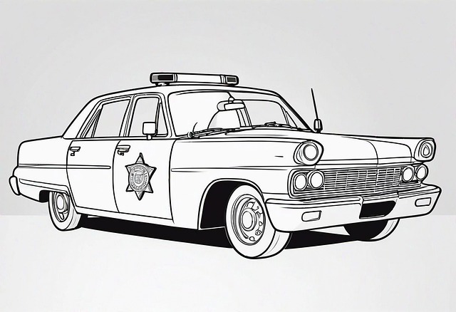 Ai Generiert, Polizeiauto, Fahrzeug