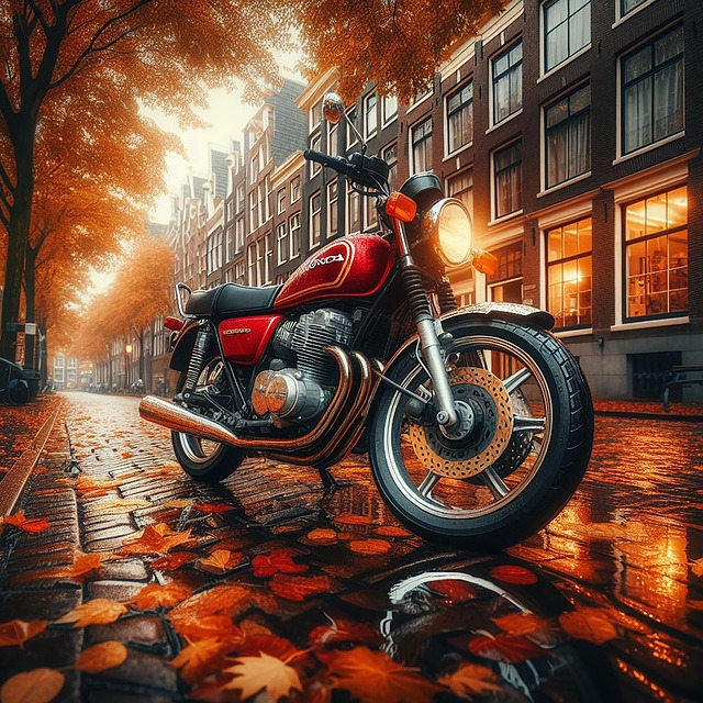Free Ai Generated Motorcycle illustration and picture