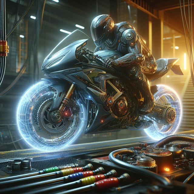 Download free HD stock image of Ai Generated Motorsport Free ai generated motorsport motorcycle illustration