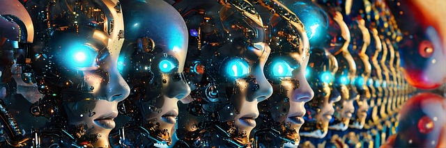 Ai Generiert, Metaverse, Roboter, Cyborg
