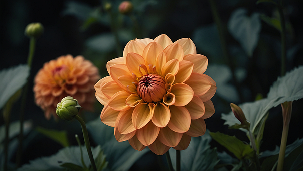 Free Ai Generated Flowers illustration and picture