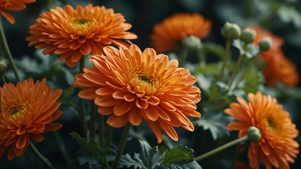 Free Ai Generated Flowers illustration and picture