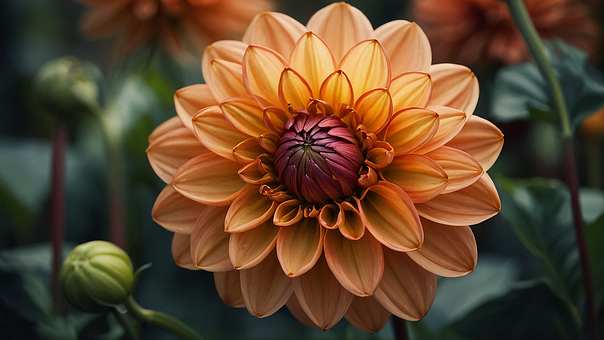 Free Ai Generated Flowers illustration and picture