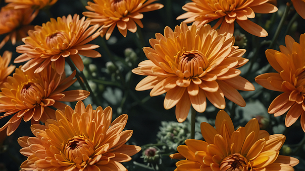 Free Ai Generated Flowers illustration and picture