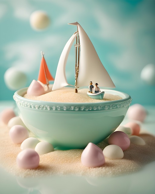 Free ai generated toy seashell illustration