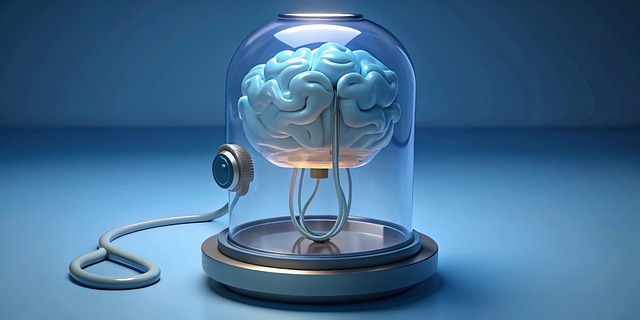 Free ai generated brain electronic illustration