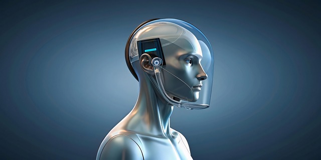 Free ai generated robot electronic illustration