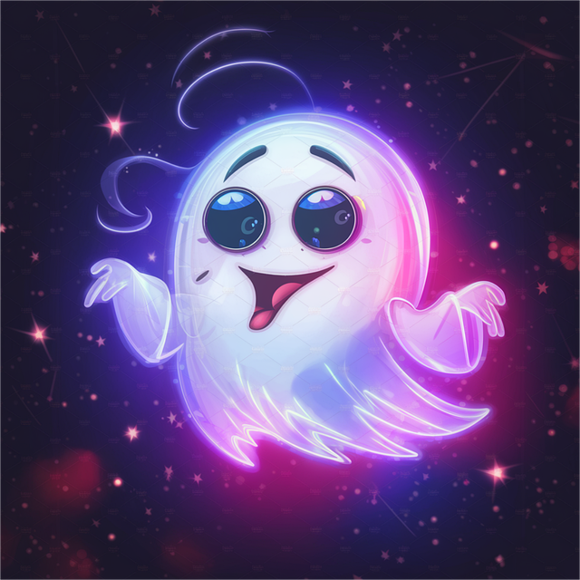 Free ai generated ghost spirit illustration