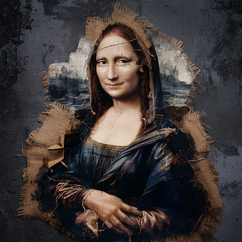 Ai Generiert, Mona Lisa, Malen, Jalousie